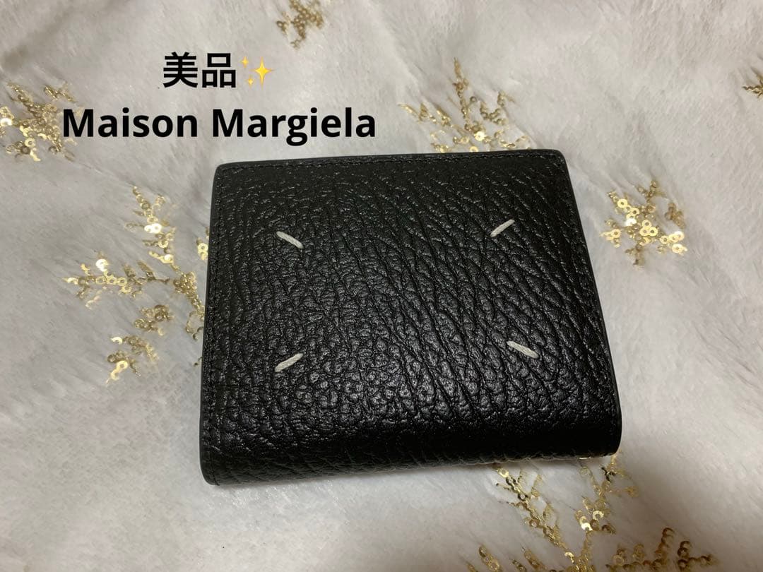 未使用✨Maison Margiela 2つ折り財布 ブラック