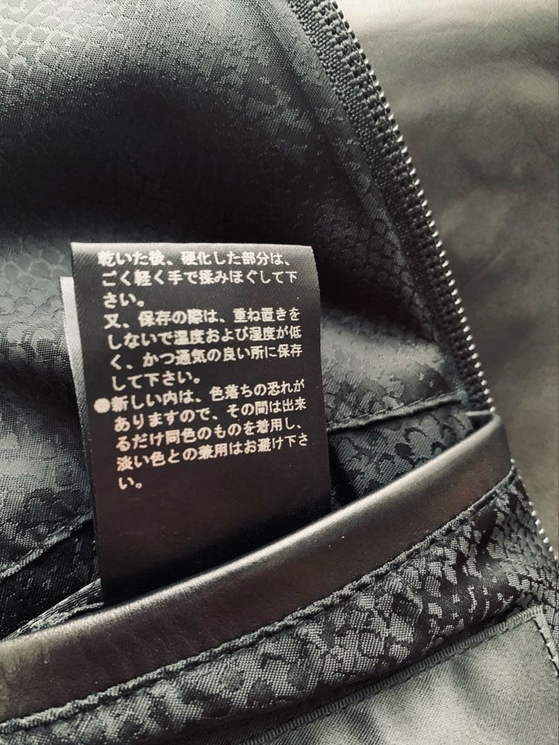 シェラック！展示会オーダー限定ライダース！裏地パイソン高級キュプラ！希少サイズ！