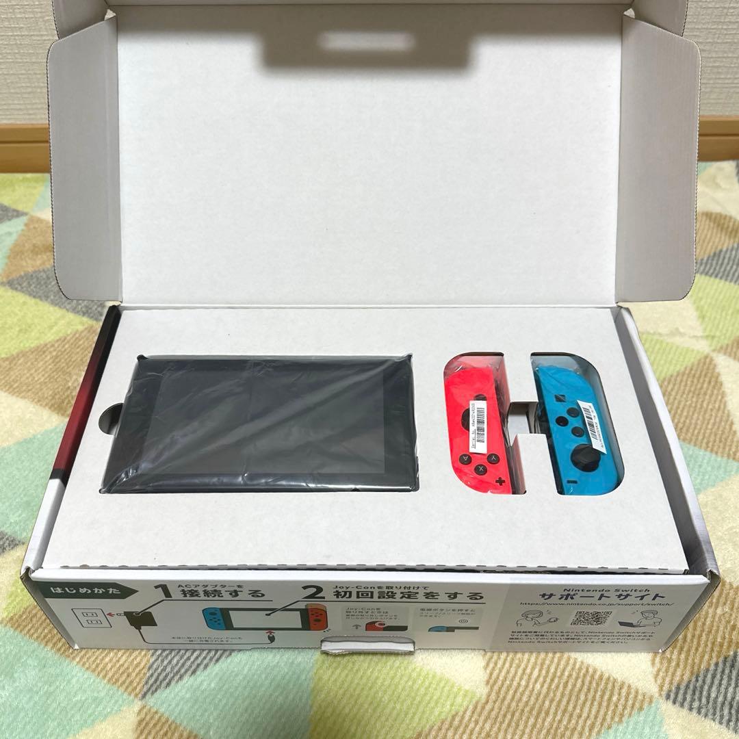 Nintendo Switch 本体 ネオンブルー/ネオンレッド※箱付き