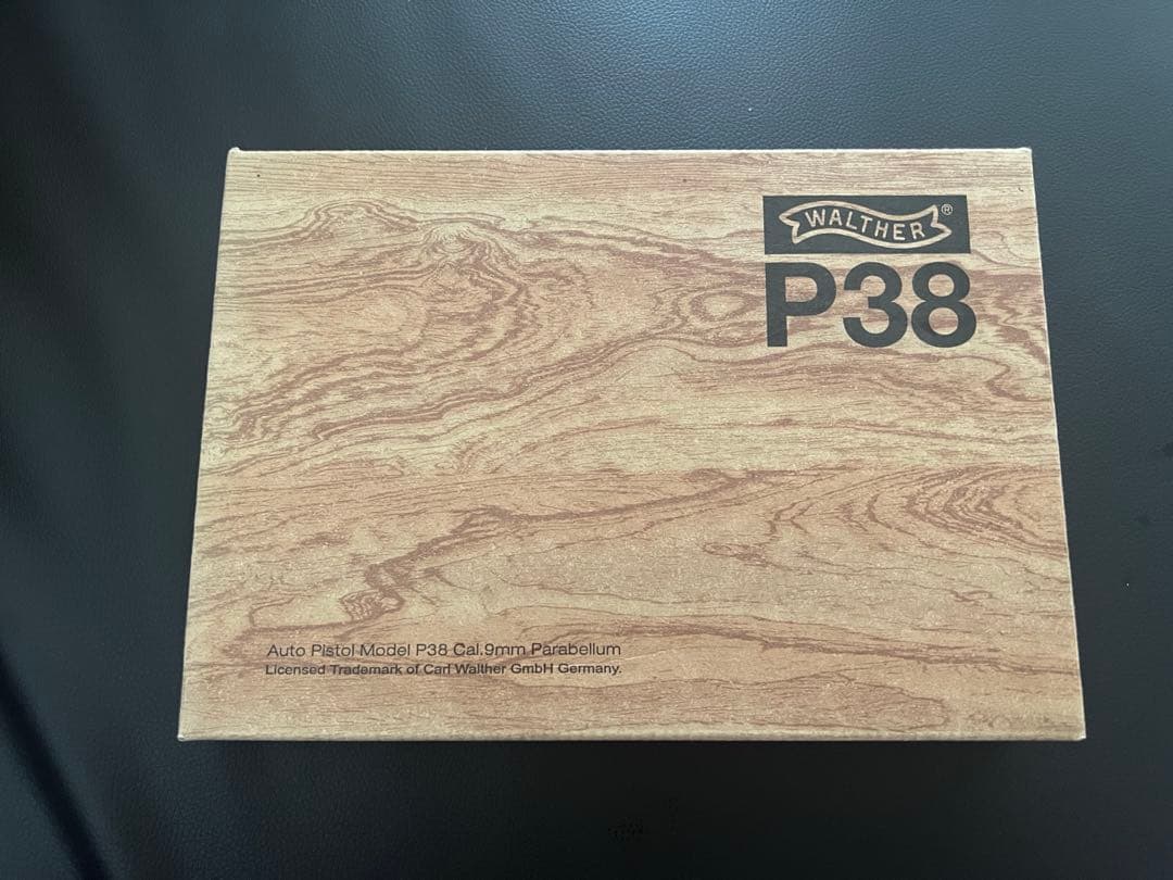 美品　マルゼン　ガスブローバックガン ワルサーP38 AC41ブラックモデル