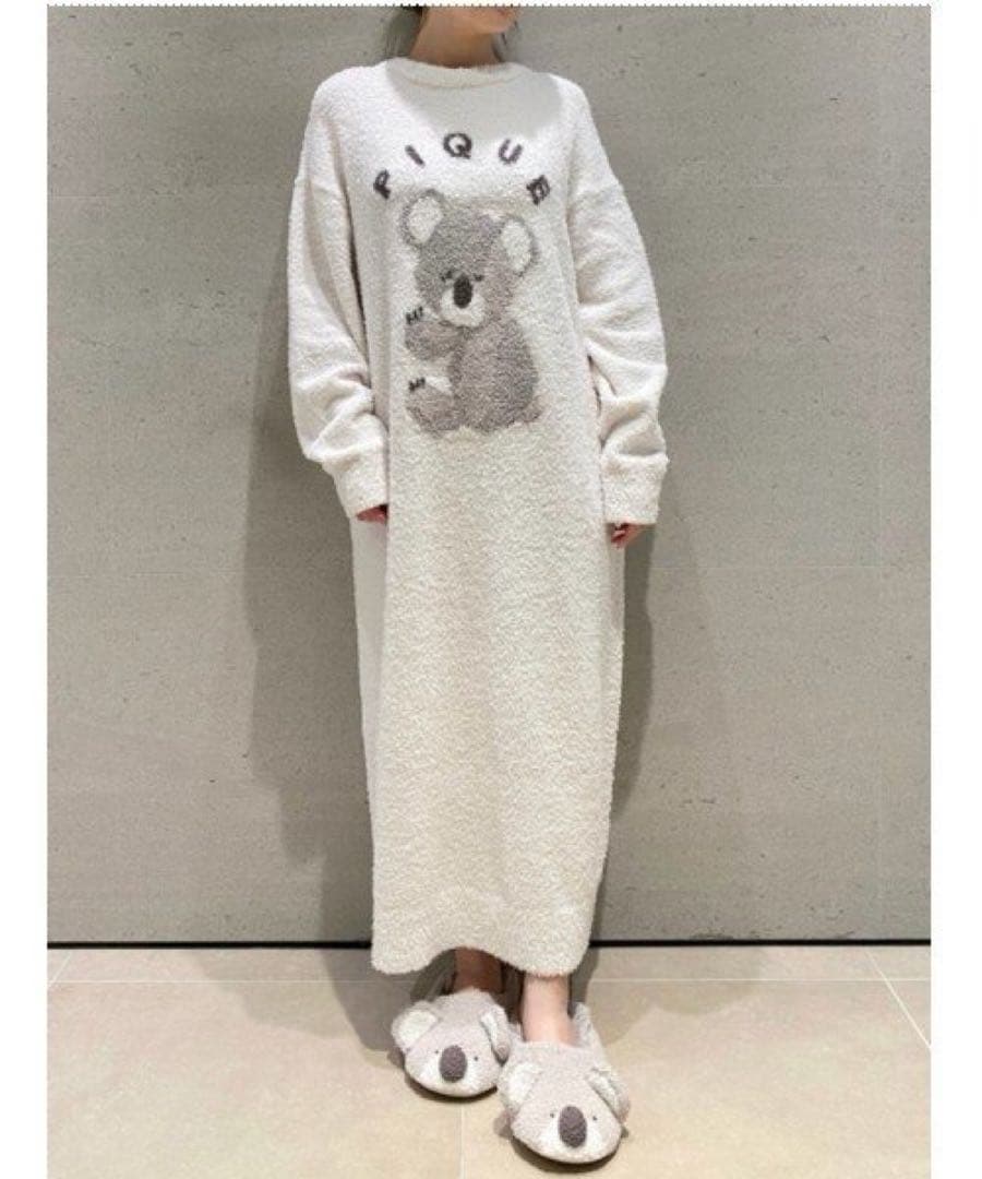 ジェラートピケ　ジェラピケ　コアラ　ワンピース　ベビモコ　ルームウェア