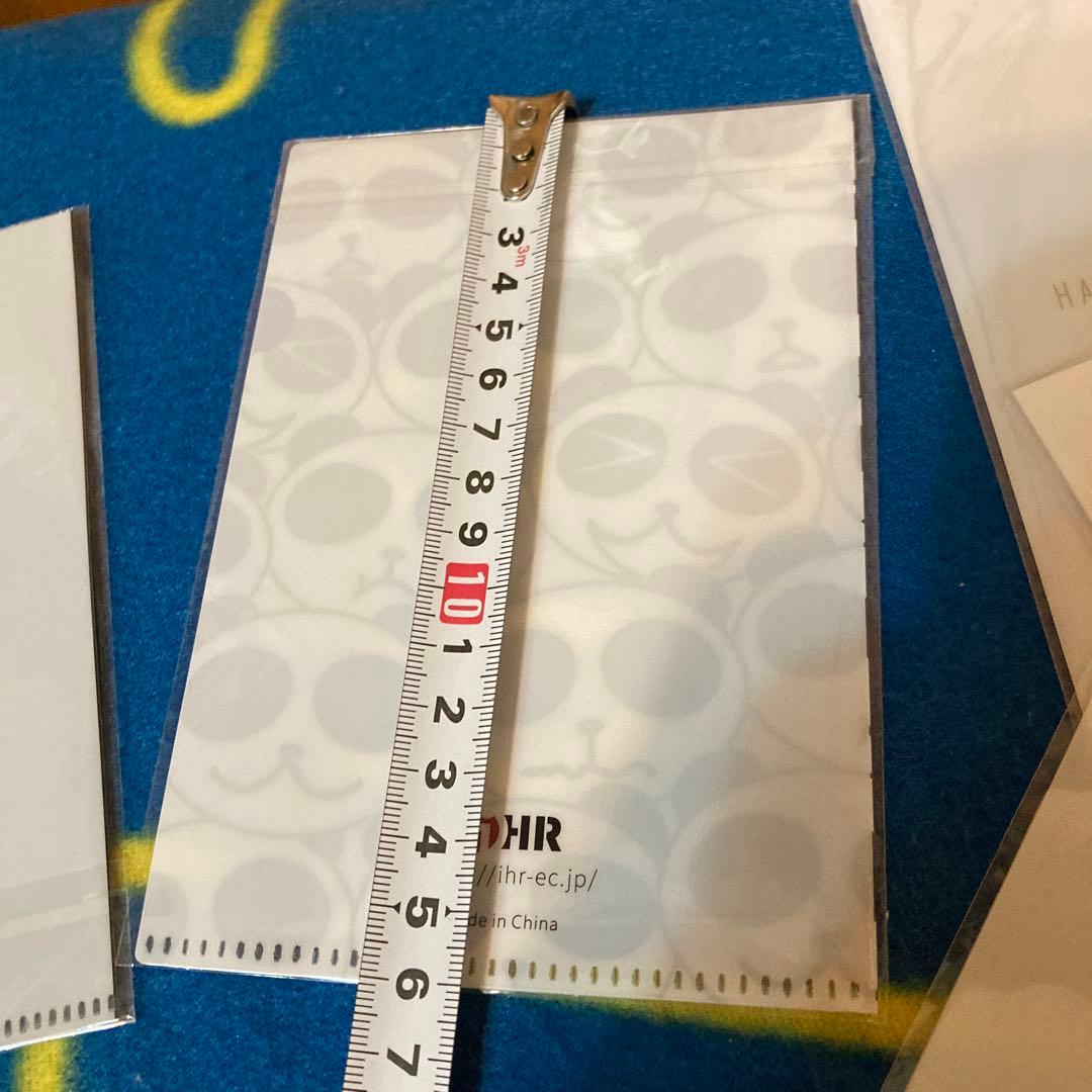 クリアファイル　パンダ　5点セット　ハガキサイズ　新品未使用