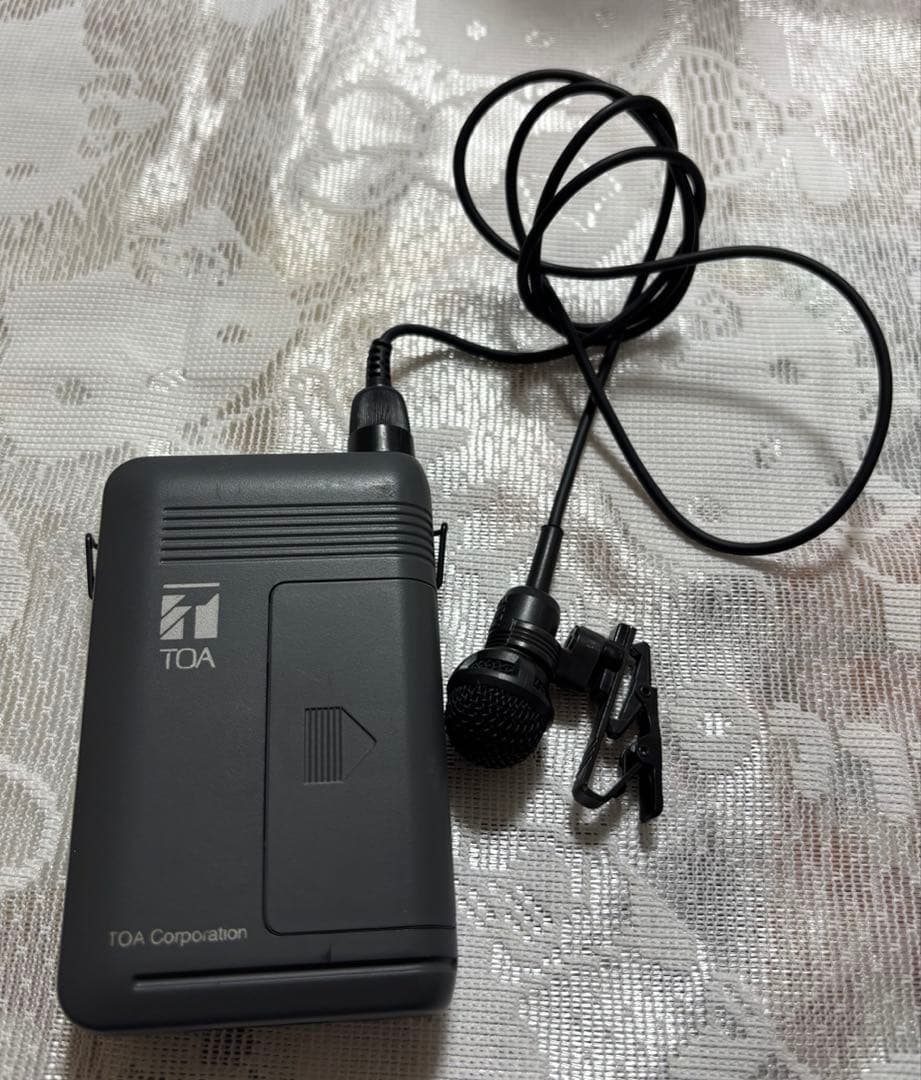 TOA WM-1310 ワイヤレスピンマイク 2台セット 電源確認済