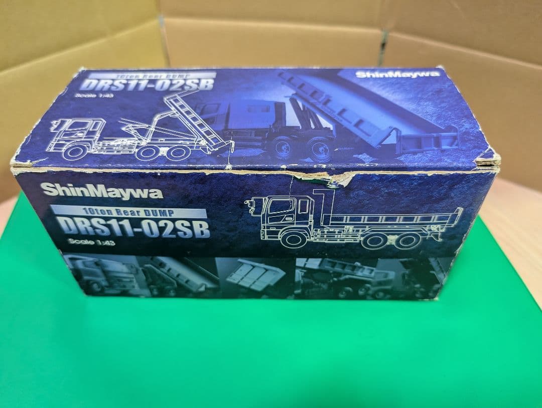 新明和 10トンリアダンプ 1/43 DRS11-02SB