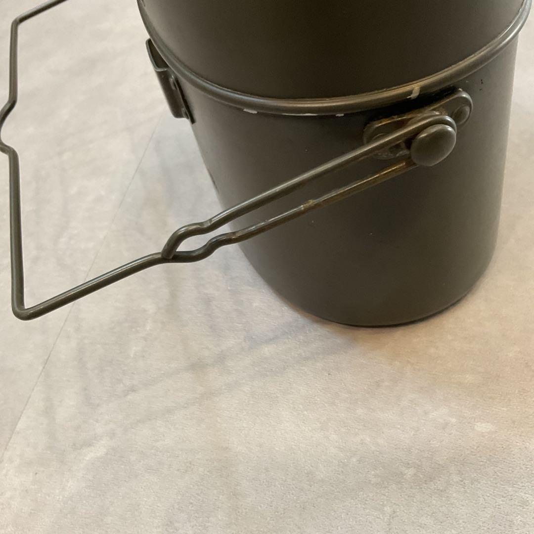 陸上自衛隊 1型戦闘飯盒　桜Qマーク　官給品　1956年製 ビンテージ　美品