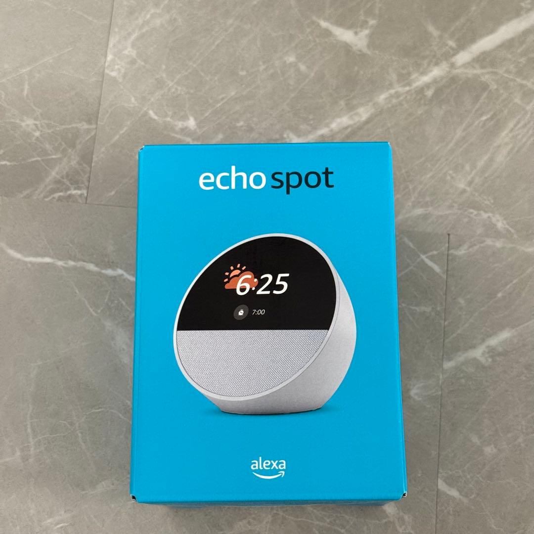 新品未開封　スマートアラームクロック with Alexa Echo Spot