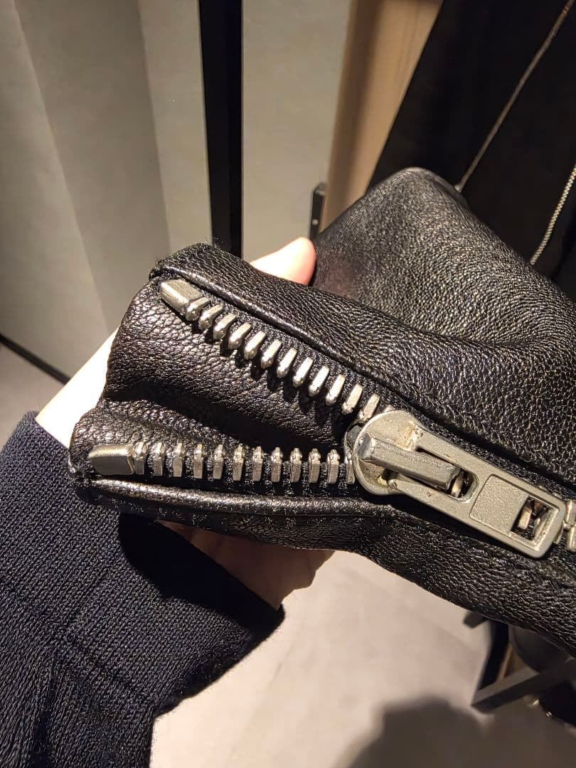 20SS maison margiela ゴートレザー ハの字ライダース