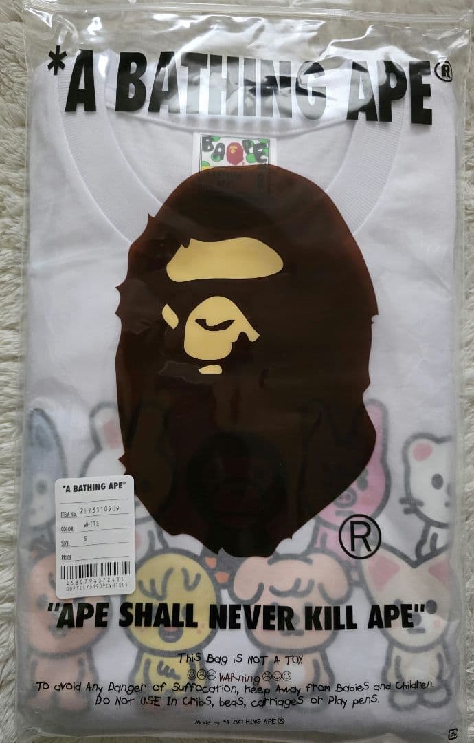 Stray Kids　BAPE×Stray Kids　コラボTシャツ　Sサイズ