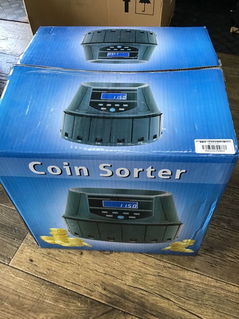 電動オートカウンター　Coin Sorter　取説有　箱付き　動作確認済み