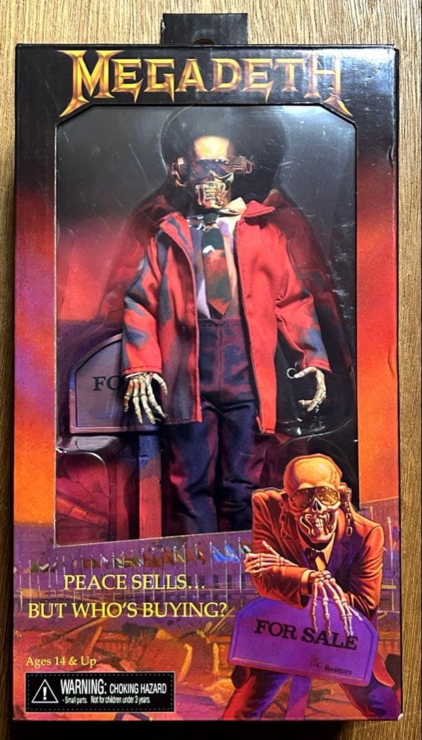 メガデス　MEGADETH 2019 フィギュア　NECA