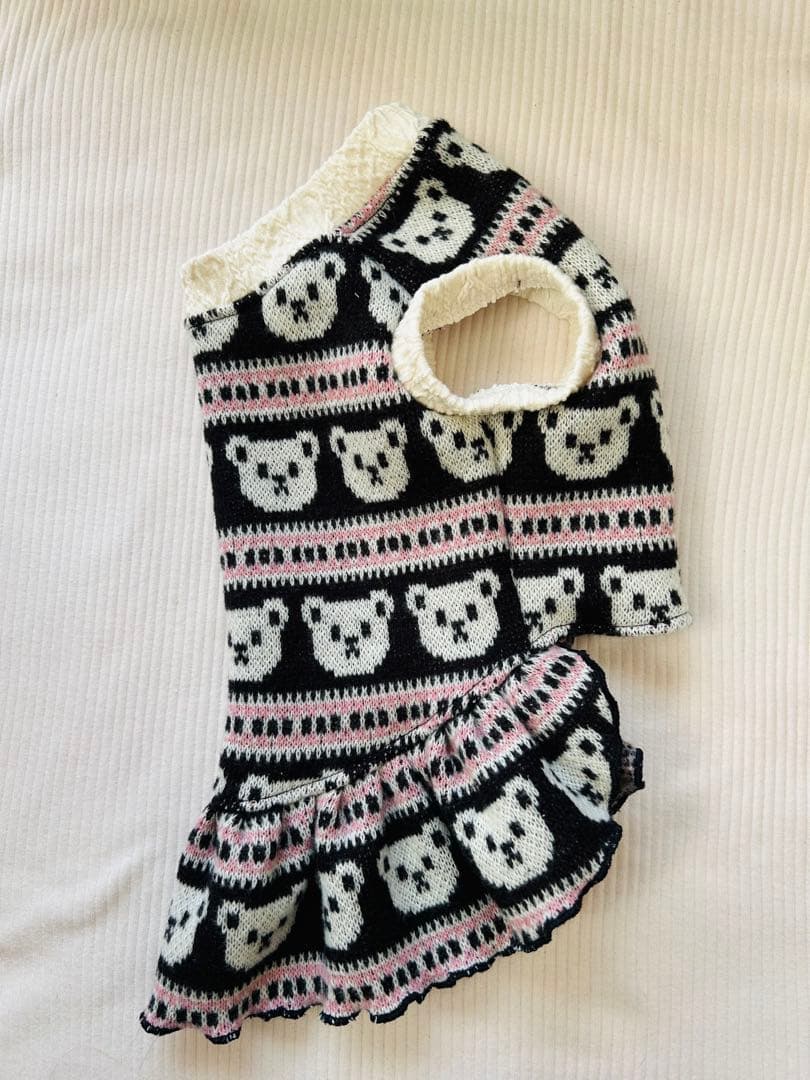 犬服ハンドメイド　タンクトップ(ベリー)