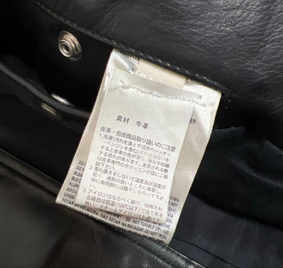 diesel ライダース　double zip