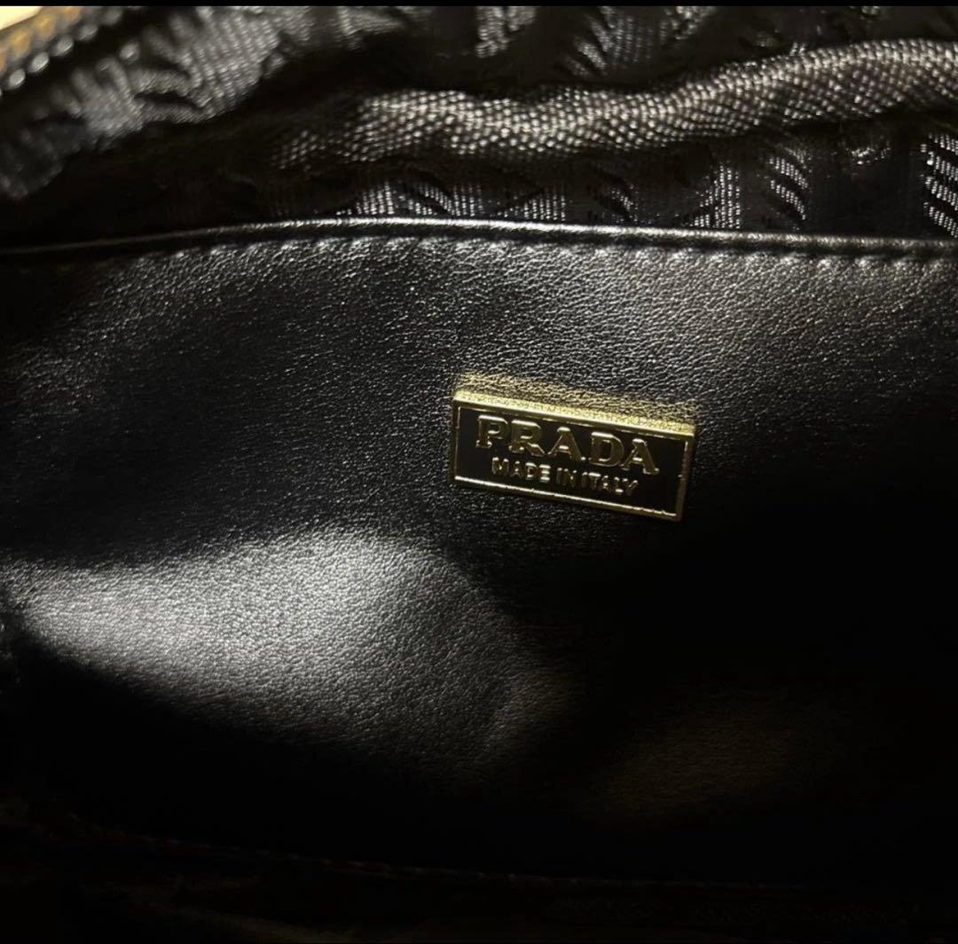 早い者勝ち　PRADA ブラック ショルダーバッグ2WAY ノベルティ　新品
