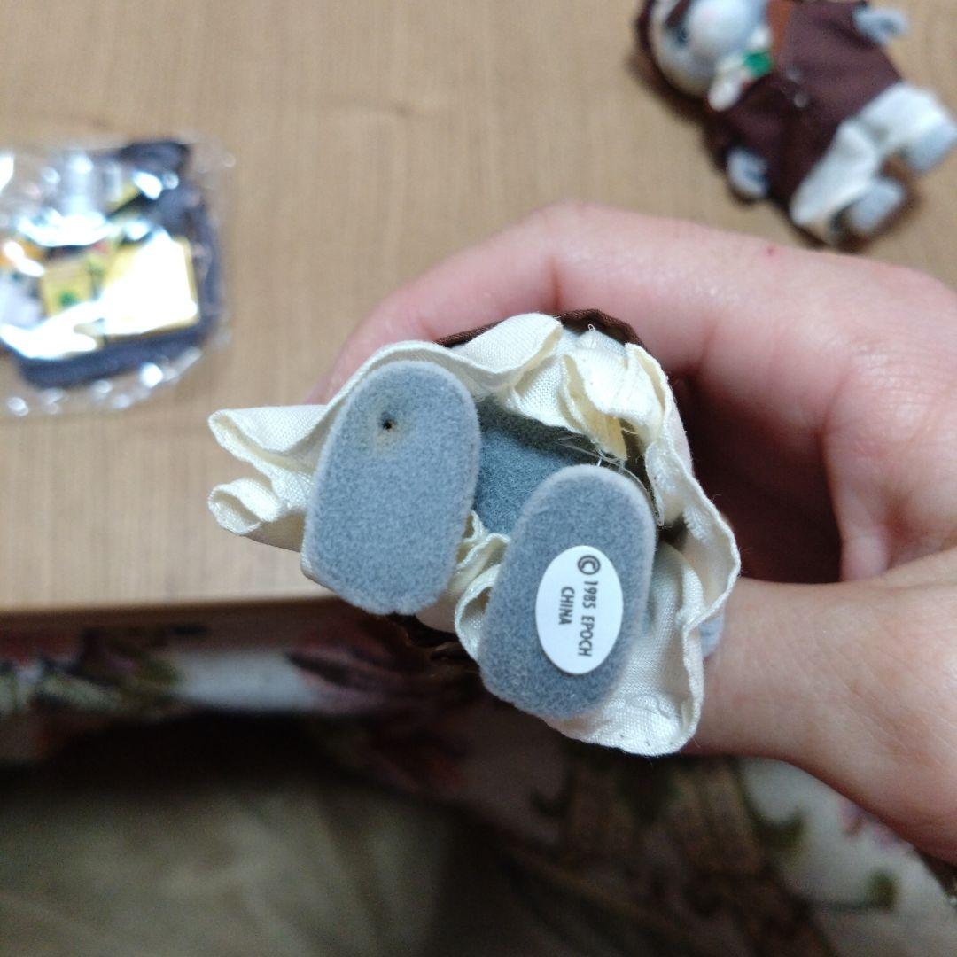 シルバニアファミリー　グレークマのバスの運転手＆車掌さん