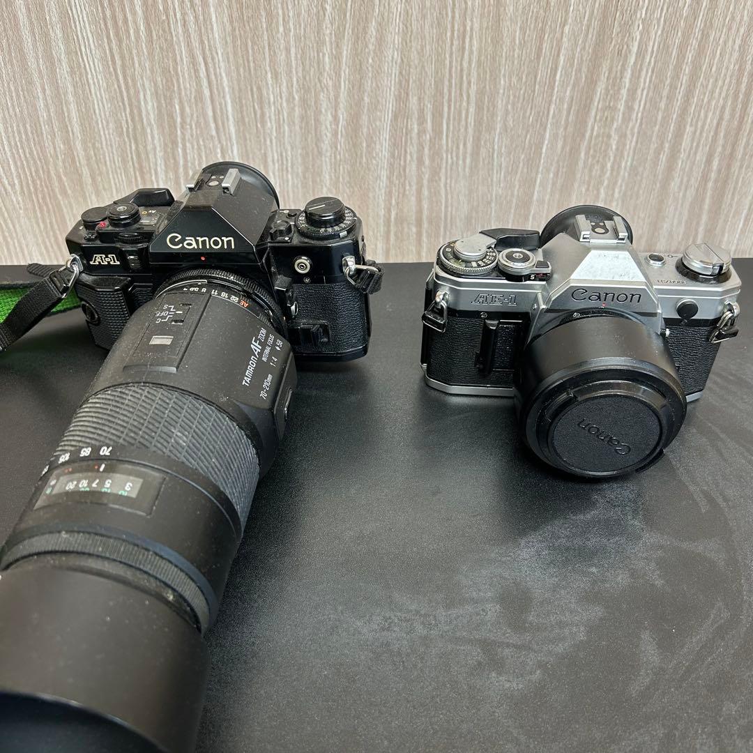 Canon A-1 & AE-1 レンズ　ジャンク