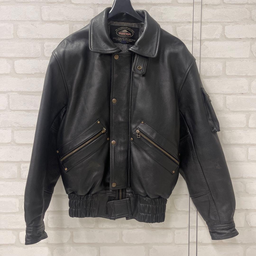 値下げ クシタニ KUSHITANI 日本製 牛革 レザー ライダースジャケット