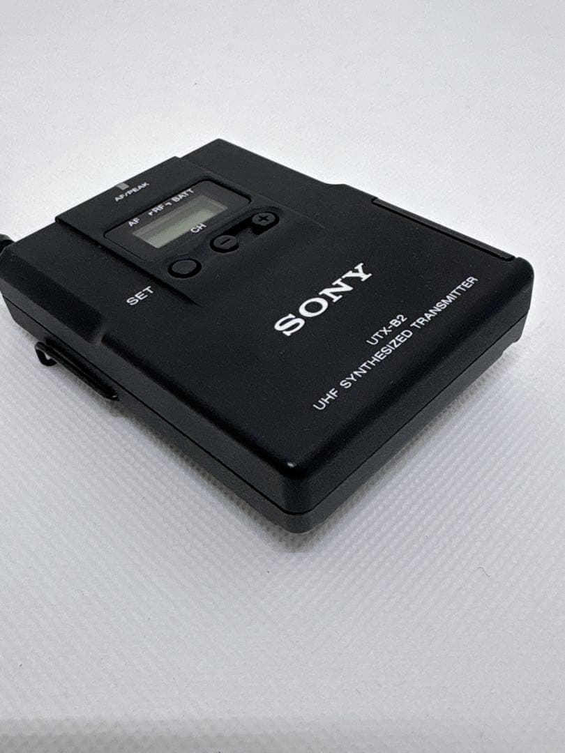 【美品】 SONY UTX-B2 URX-P2 ワイヤレスマイク 送受信機