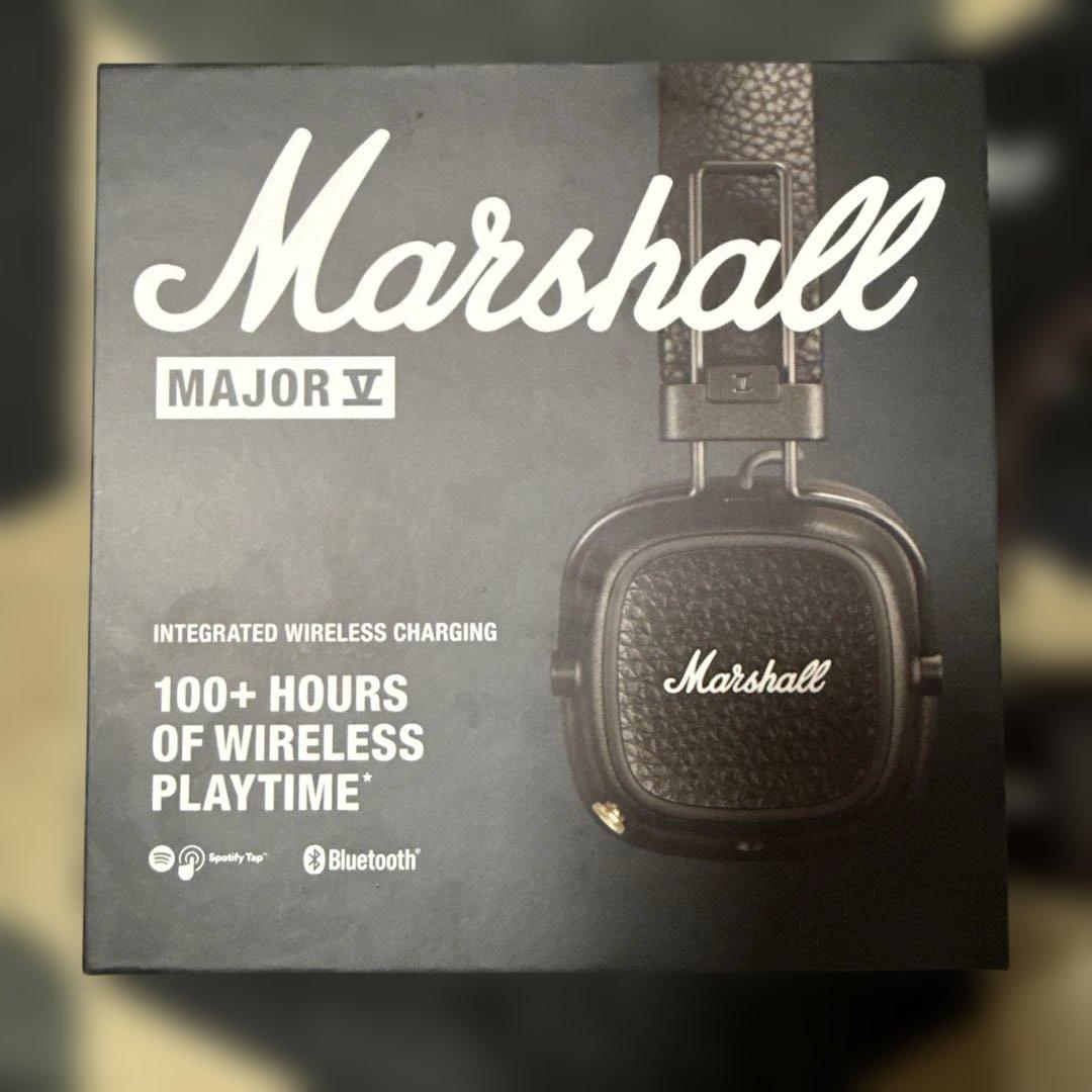 MarshallワイヤレスヘッドホンMajor V ブラウン