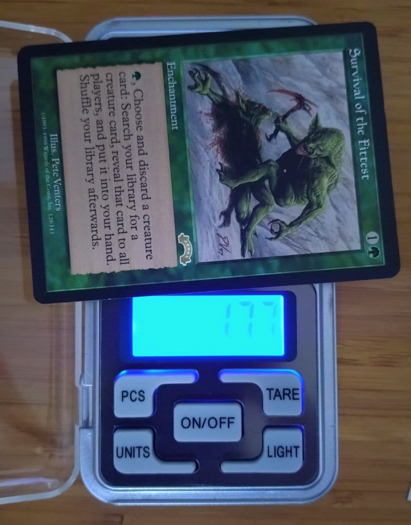 MTG 適者生存　Survival of the Fittest 英語版