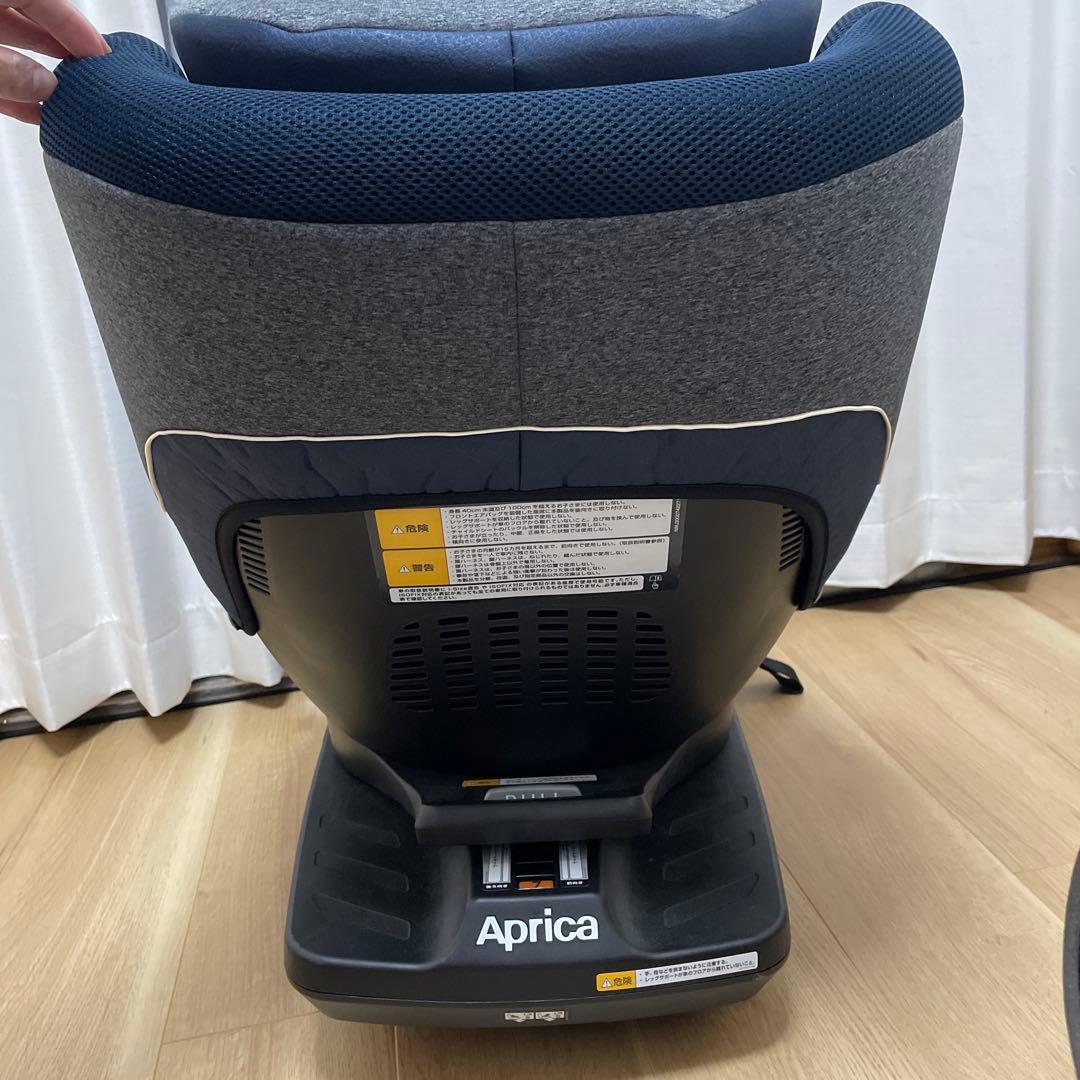 チャイルドシート　クルリラ プラス ネイビーNV【アップリカ(Aprica)】