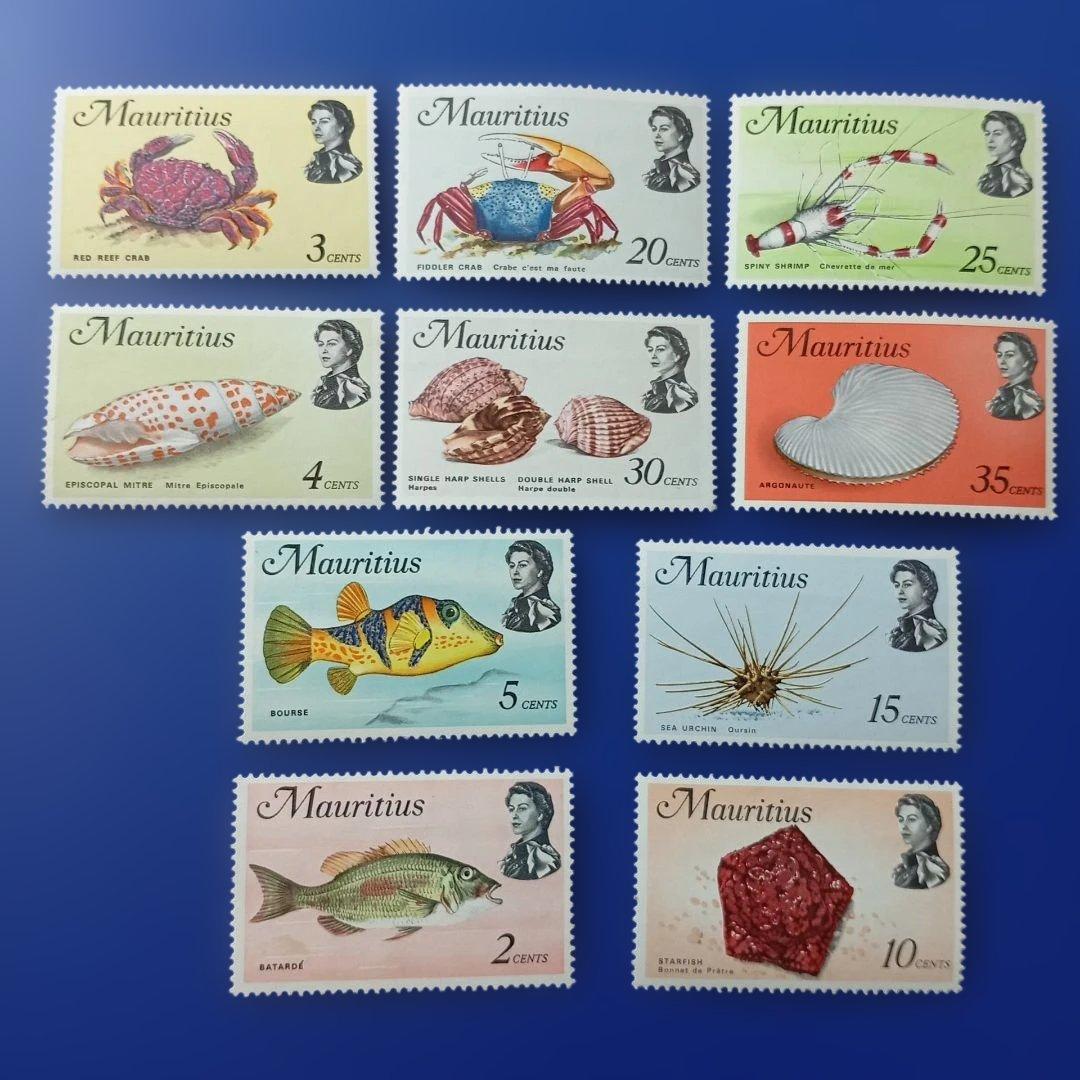 3539 外国切手 ニカラグア 海の生物 美しいデザイン魚類 小型シート