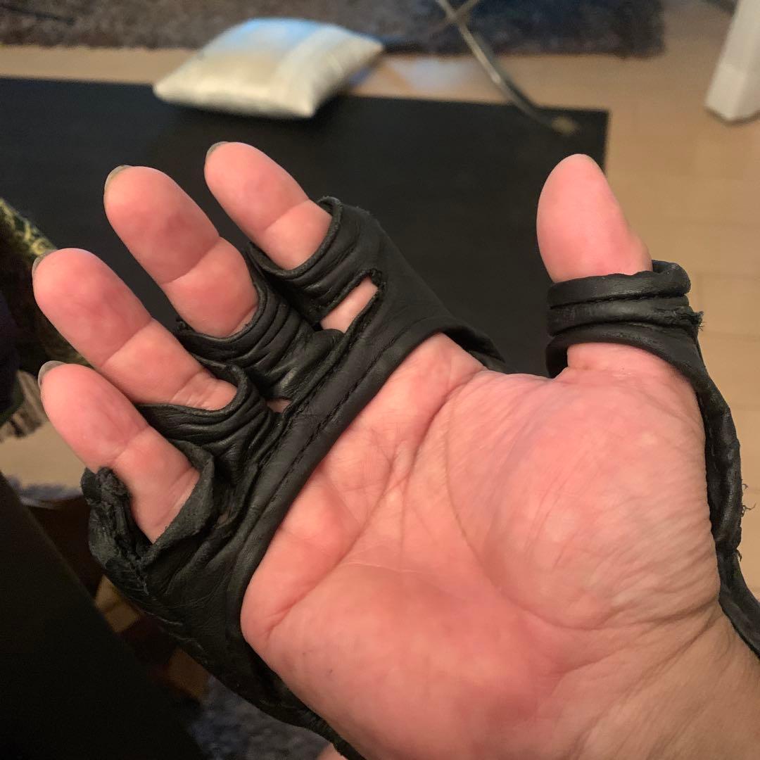 SHOOTO オープンフィンガーグローブ 黒 Isami製　Sサイズ　MMA