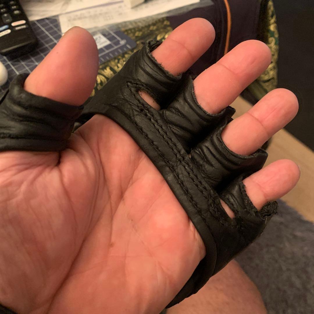 SHOOTO オープンフィンガーグローブ 黒 Isami製　Sサイズ　MMA