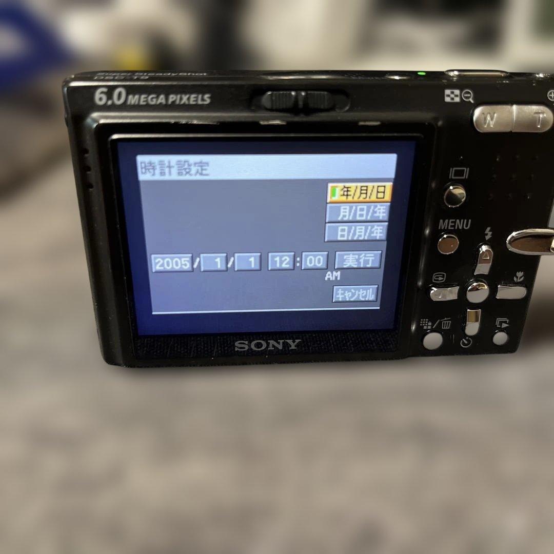 SONY ソニー Cyber-shot DSC-T9 ブラック デジカメ