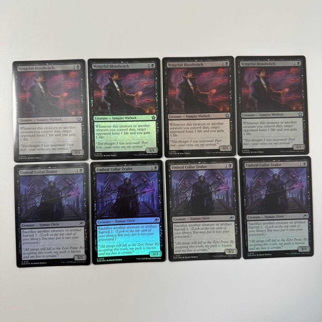 MTG/オルゾフ(白黒)サクリファイスデッキパーツ/英語/Foil/合計×36枚