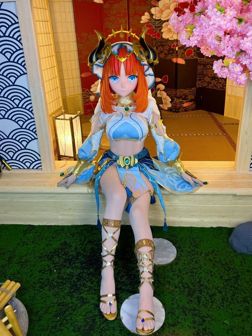 原神　ニィロウ　コスプレ マスク コスチューム