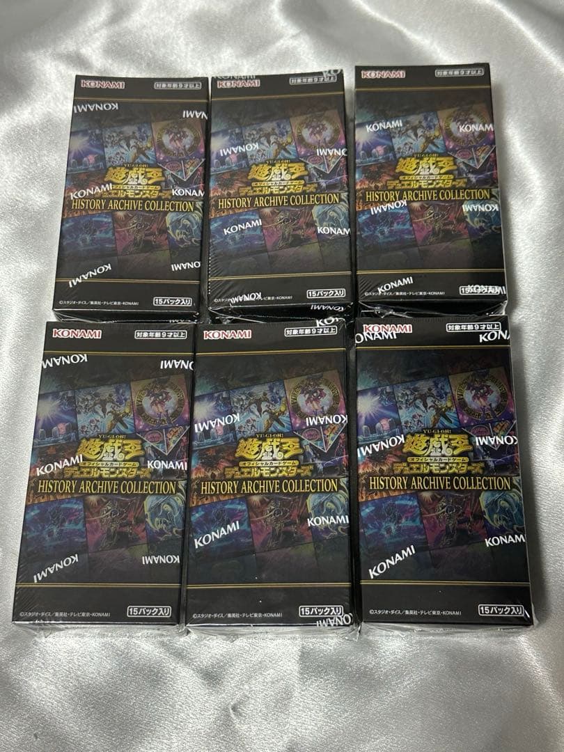 遊戯王OCG HISTORY ARCHIVE COLLECTION 6BOX