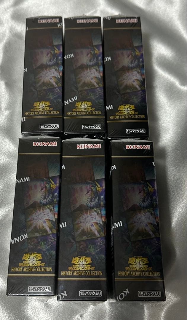 遊戯王OCG HISTORY ARCHIVE COLLECTION 6BOX