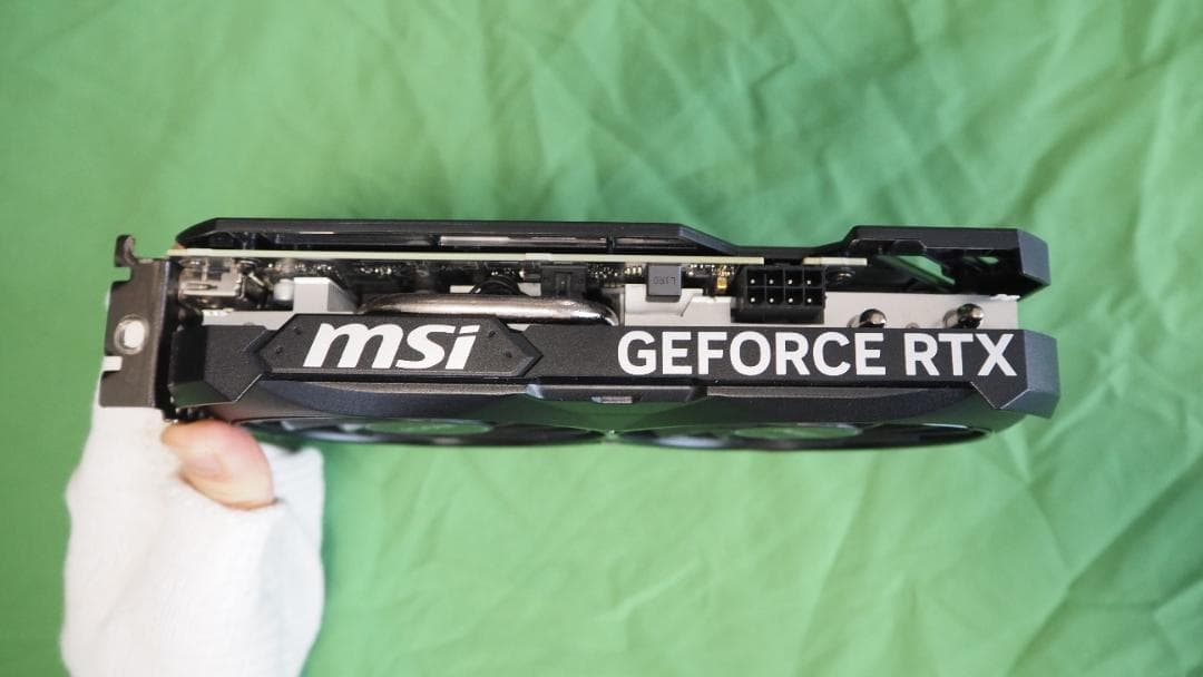 グラフィックボード・グラボ・ビデオカード MSI RTX 4060 Ti VENTUS 2X BLACK