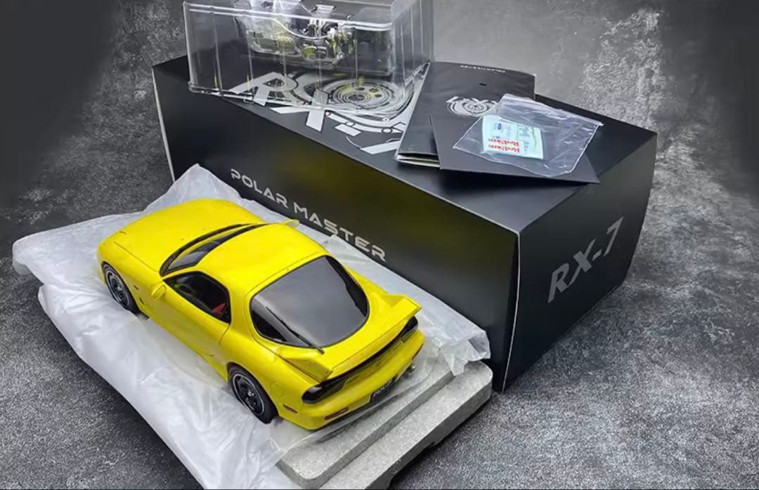 POLAR MASTER RX-7 1:18 Die cast ミニカー