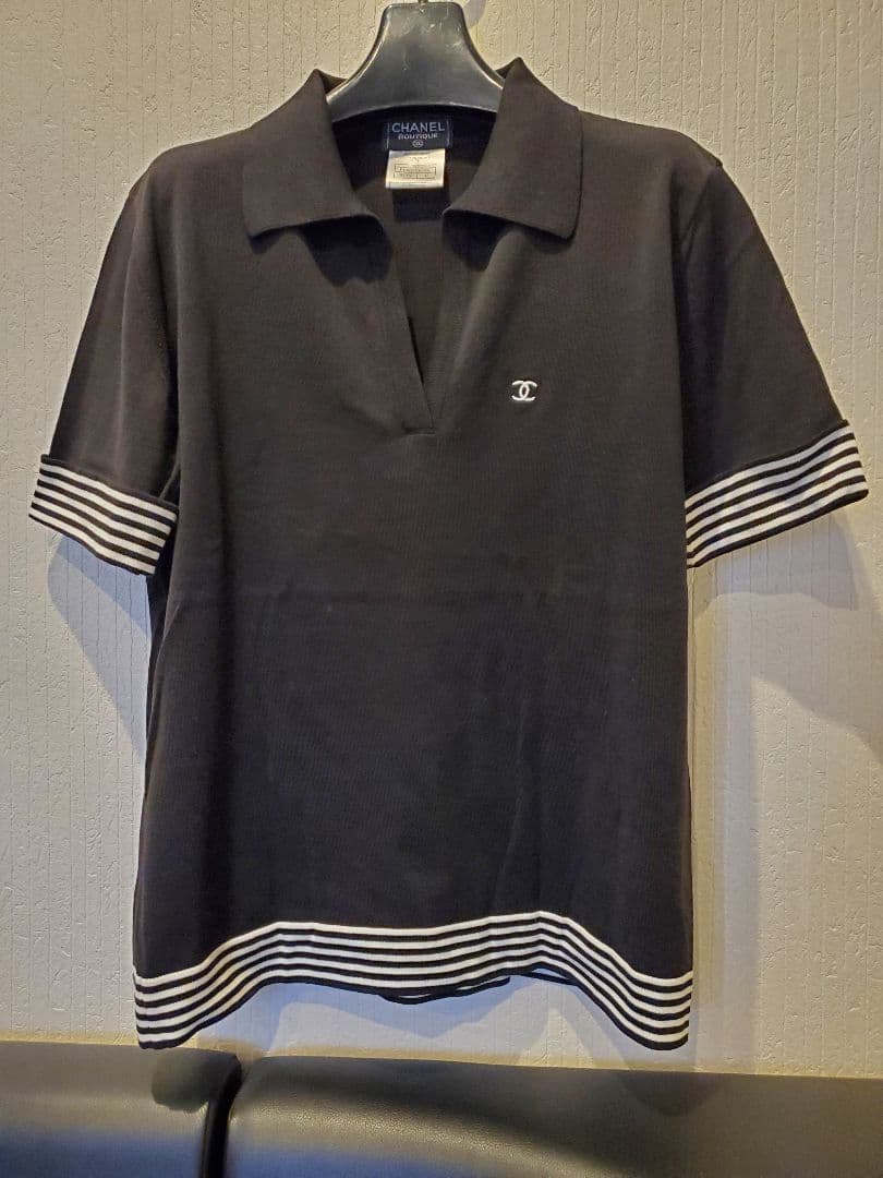 ☆okachan ☆ブラック ポロシャツ 42