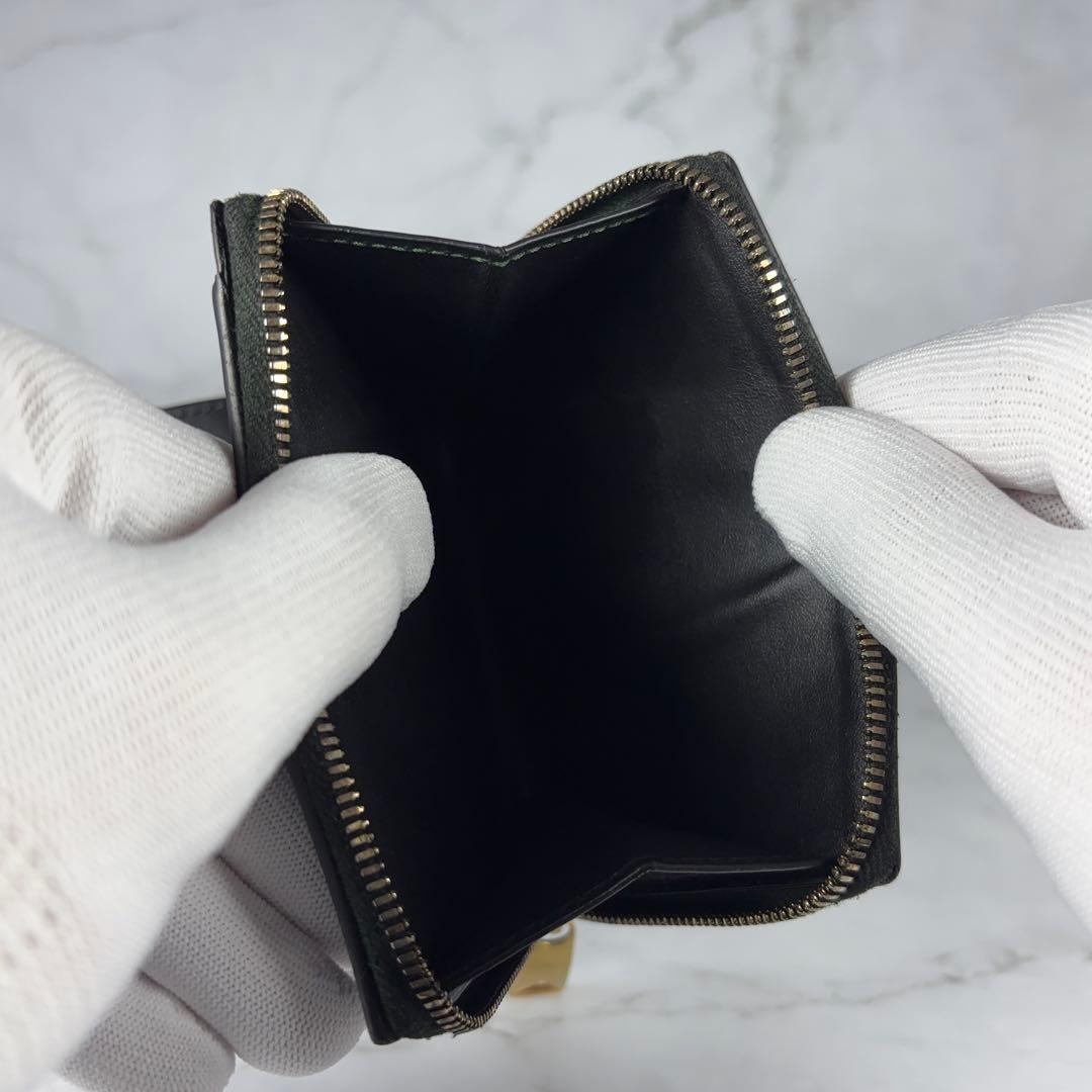 BOTTEGA VENETA ブラック 二つ折り 財布 カセット