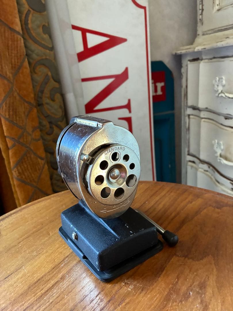 アンティーク　鉛筆削り　ペンシルシャープナー　Boston アメリカ