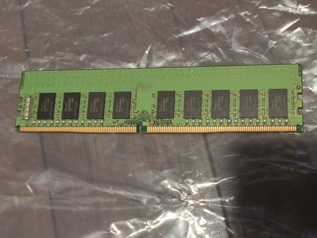 SK hynix ワークステーション メモリ 16GB DDR4 動作品 ECC