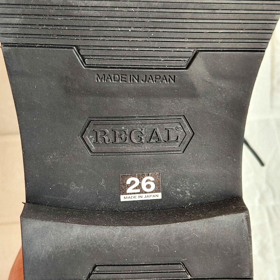 ✨美品✨REGAL リーガルビジネスシューズ Uチップ 黒【26】本革