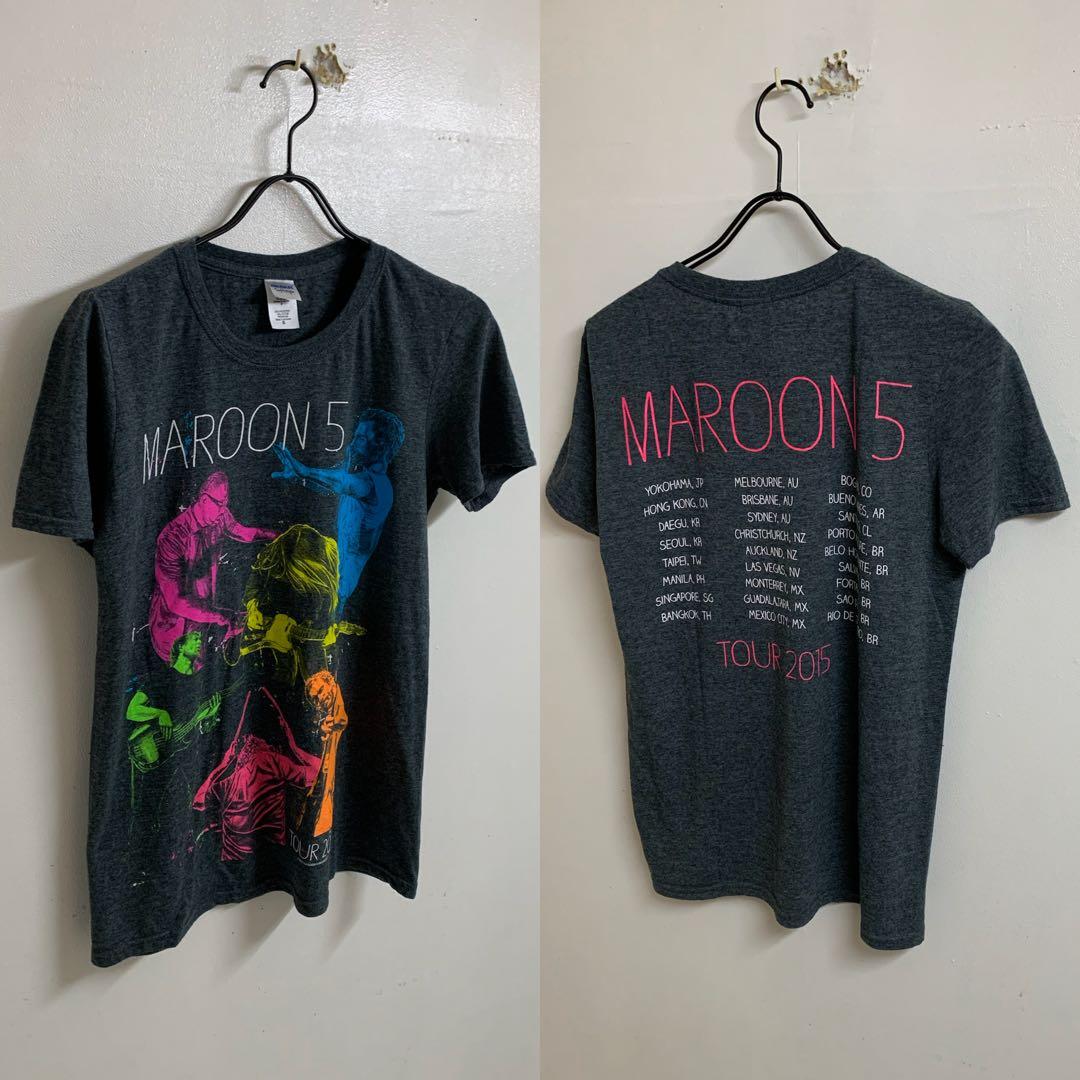 MAROON5 マルーンファイブ 2015 WORLD TOUR T-Shirt