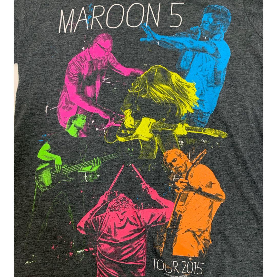MAROON5 マルーンファイブ 2015 WORLD TOUR T-Shirt