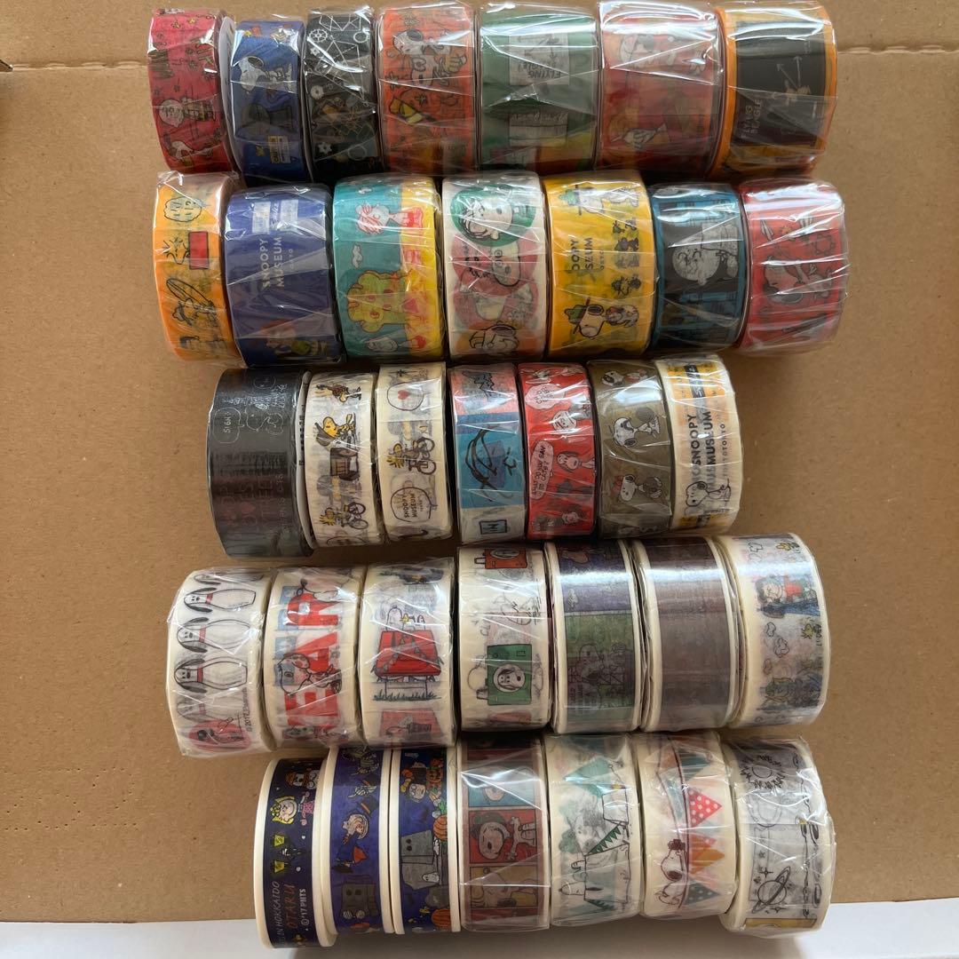 スヌーピー マスキングテープ 35個セット