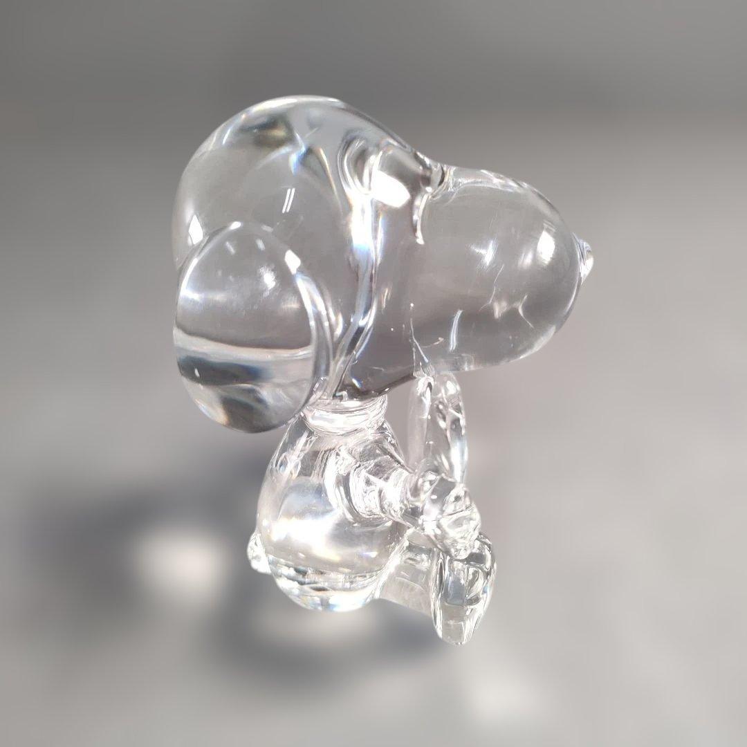 A1332-1/Baccat/バカラ/クリスタルスヌーピー/フィギュア/置物/