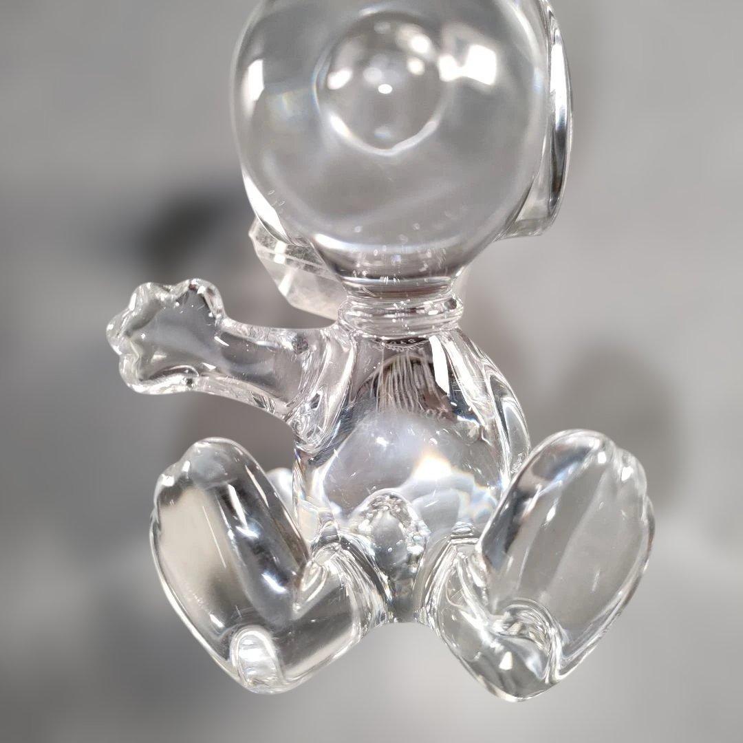 A1332-1/Baccat/バカラ/クリスタルスヌーピー/フィギュア/置物/