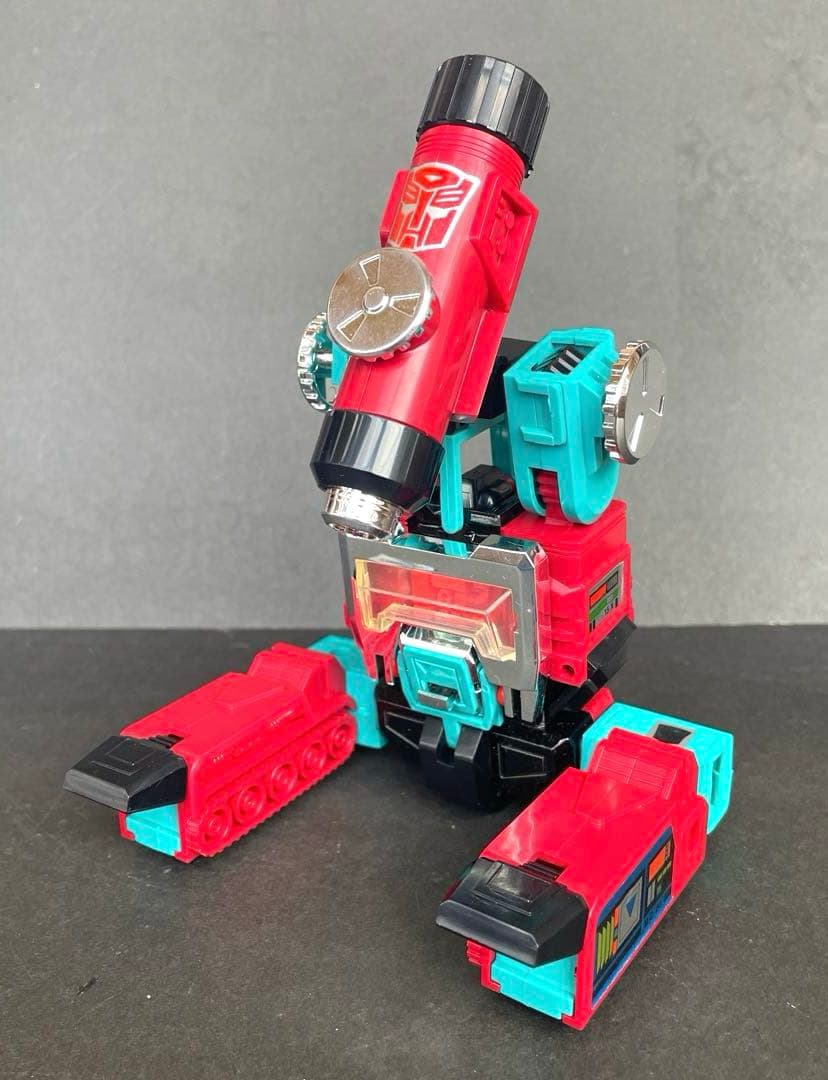 トランスフォーマー　サイバトロン　科学者　パーセプター　1984年　旧タカラ