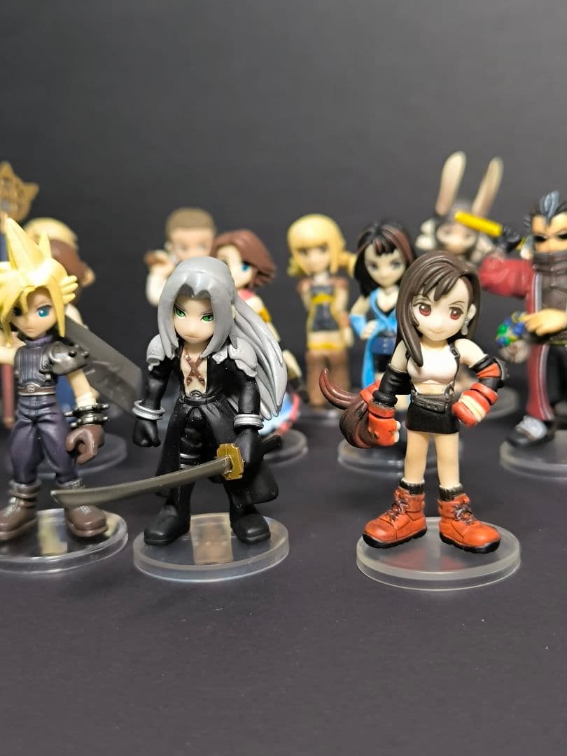 ファイナルファンタジー トレーディングアーツ ミニ 17体セット