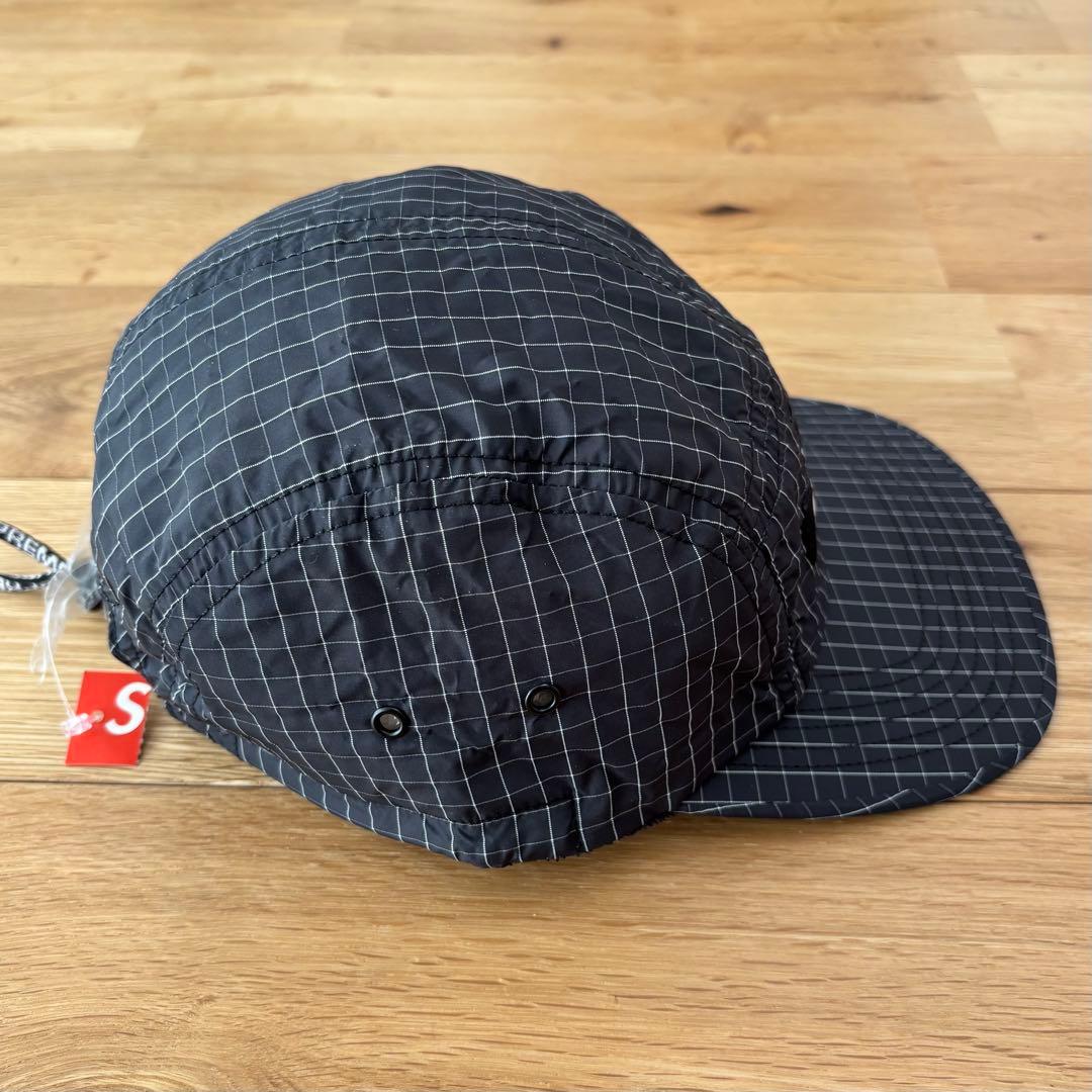 【タグ付】Supreme Contrast Ripstop Camp Cap 黒