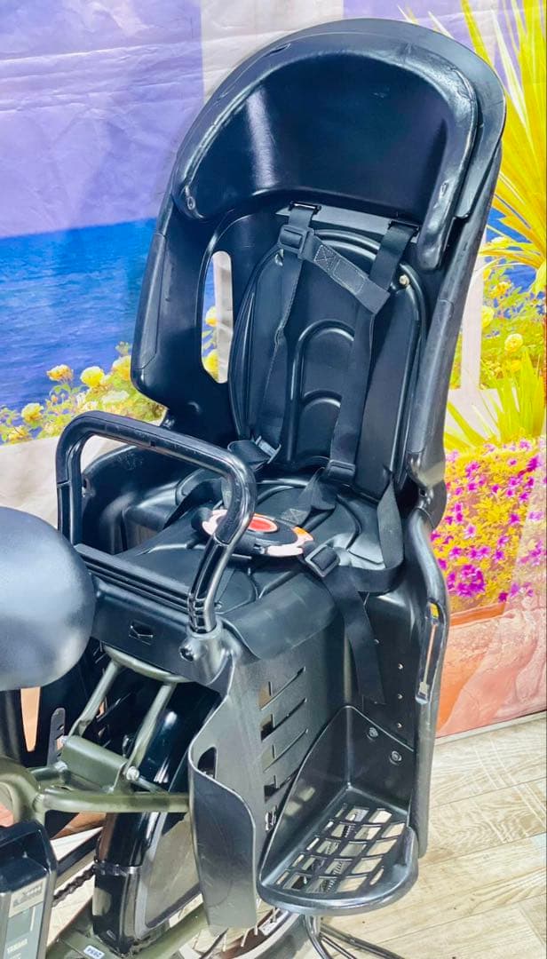 パスキス12AH⭐️人気モデル！ヤマハ子供乗せ電動アシスト自転車Y2684