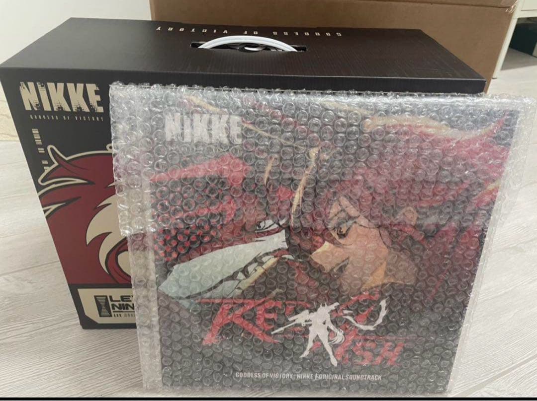 【★韓国限定】レッドフード LPプレイヤーセット ターンテーブル 勝利の女神ニケ