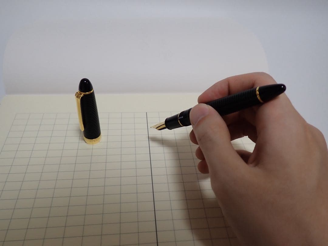セーラー万年筆｜長刀研ぎ｜ギャザード｜21K｜NM（長刀の中字）